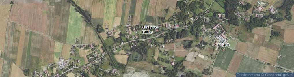 Zdjęcie satelitarne Studniska Górne ul.